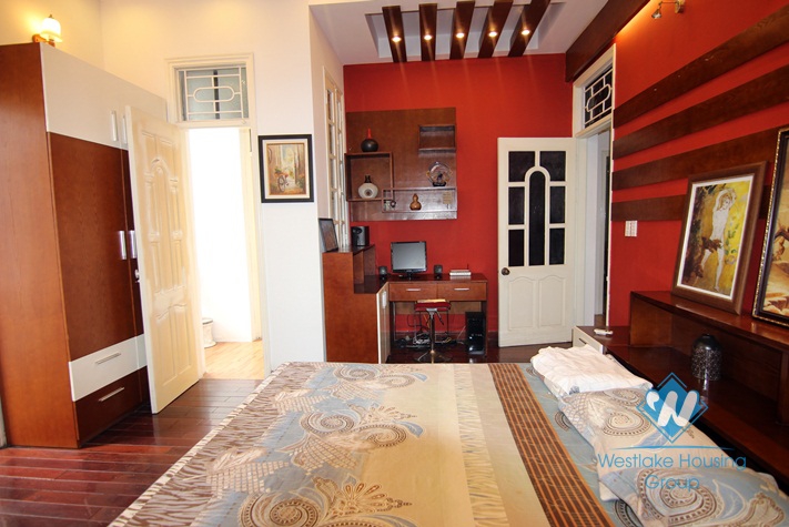 Cozy and quality 04 bedrooms house for rent in Ba Dinh district 